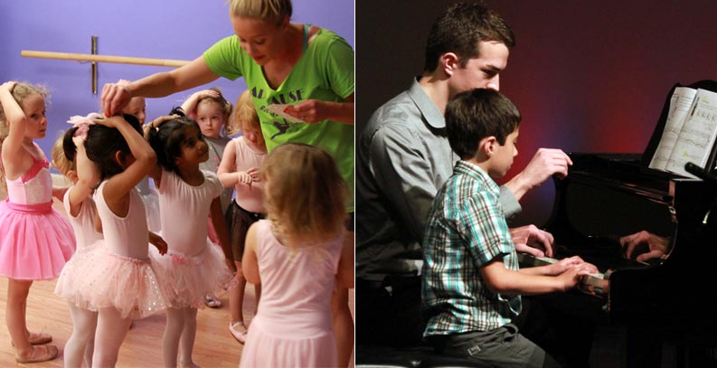 careers in dance and music at Michigan Academy